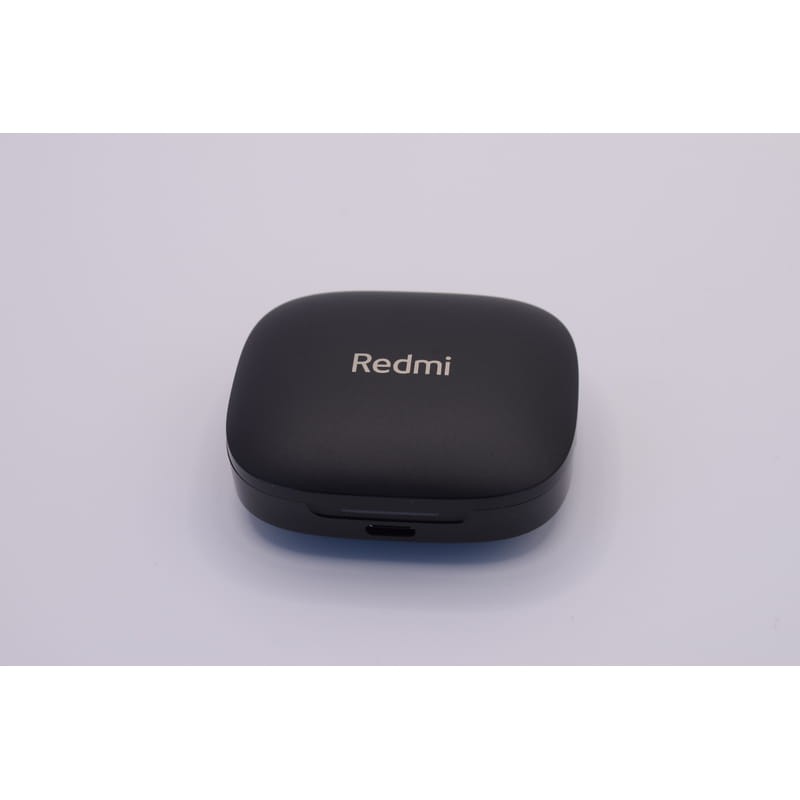 Xiaomi Redmi Buds 6 Negro con cancelación de ruido (ANC) - Auriculares Bluetooth Foto superior de la caja de carga