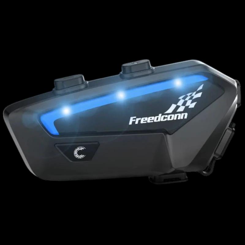 FreedConn FX Mesh 10 conductores conversación simultánea Negro - Intercomunicador para Moto