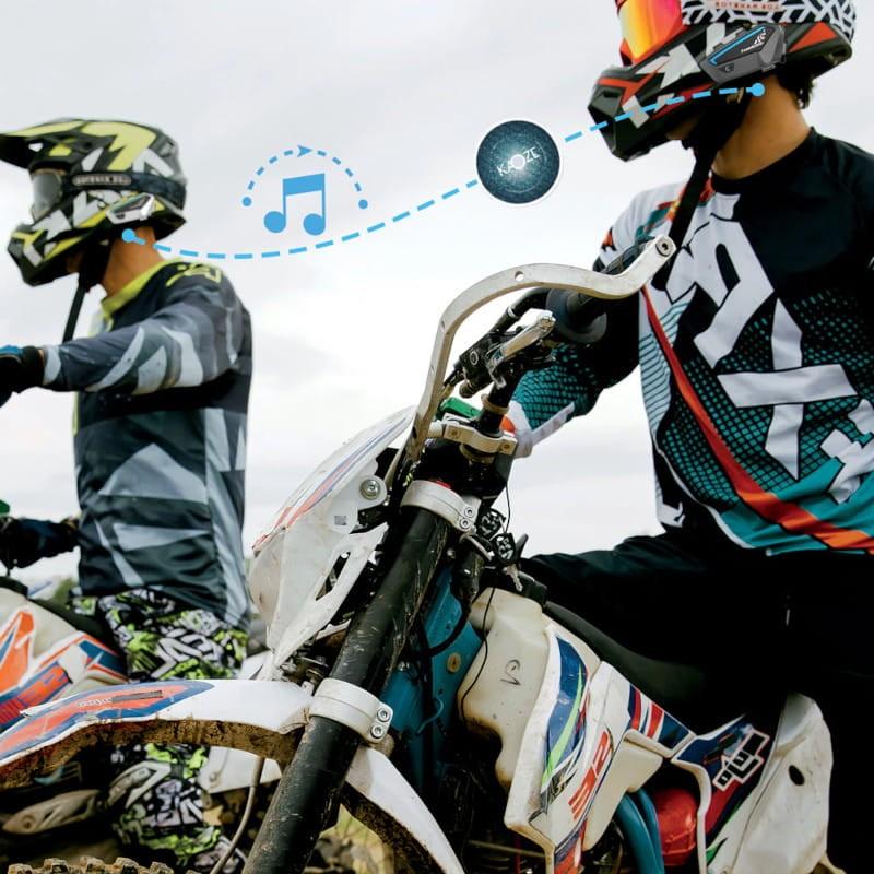 Intercomunicador para Moto FreedConn FX Inalámbrico Bluetooth Negro - Conexión