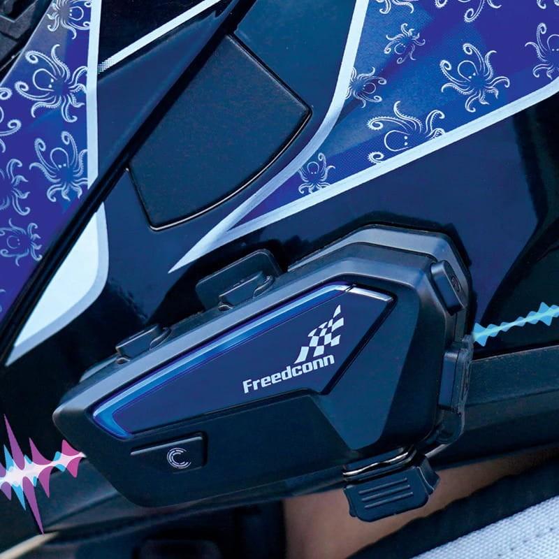 Intercomunicador para Moto FreedConn FX Inalámbrico Bluetooth Negro - Adaptable