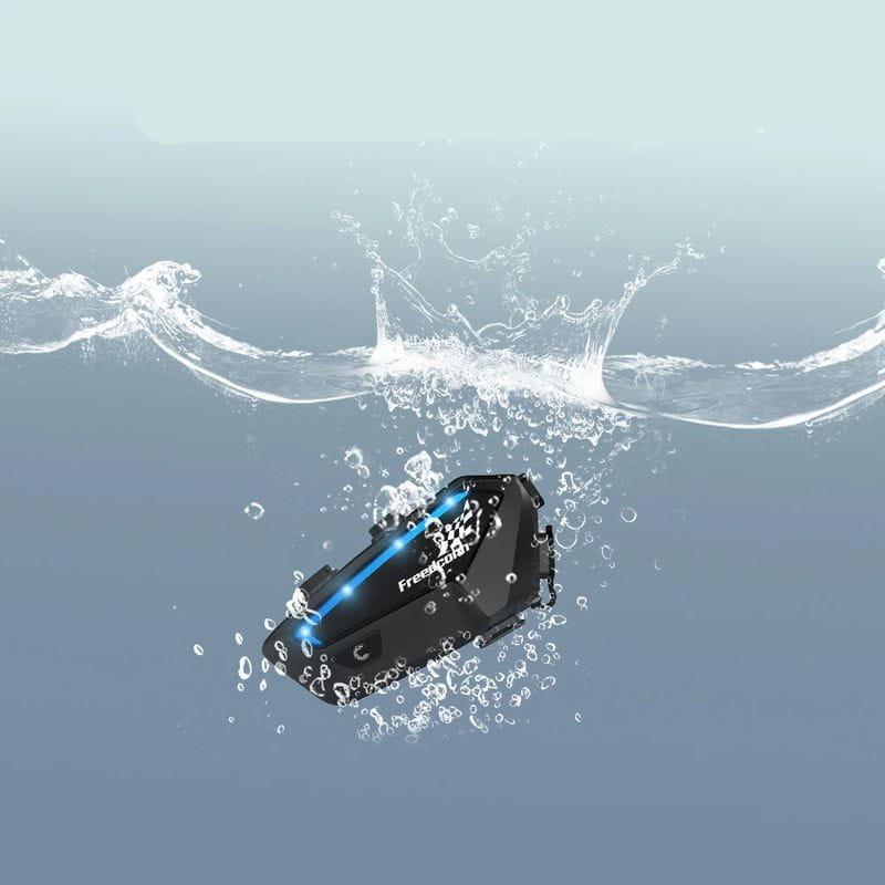Intercomunicador para Moto FreedConn FX Inalámbrico Bluetooth Negro - Resistencia