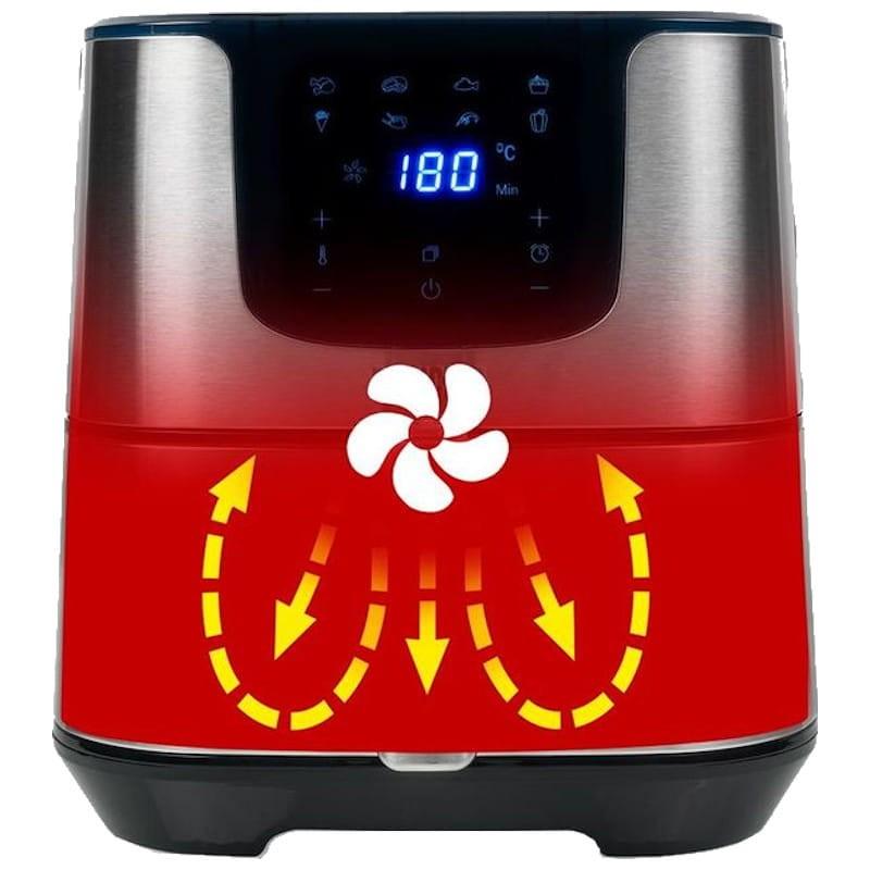 Air Fryer Princess Delux XXL 182060 - Sistema de ar de 5,5 L