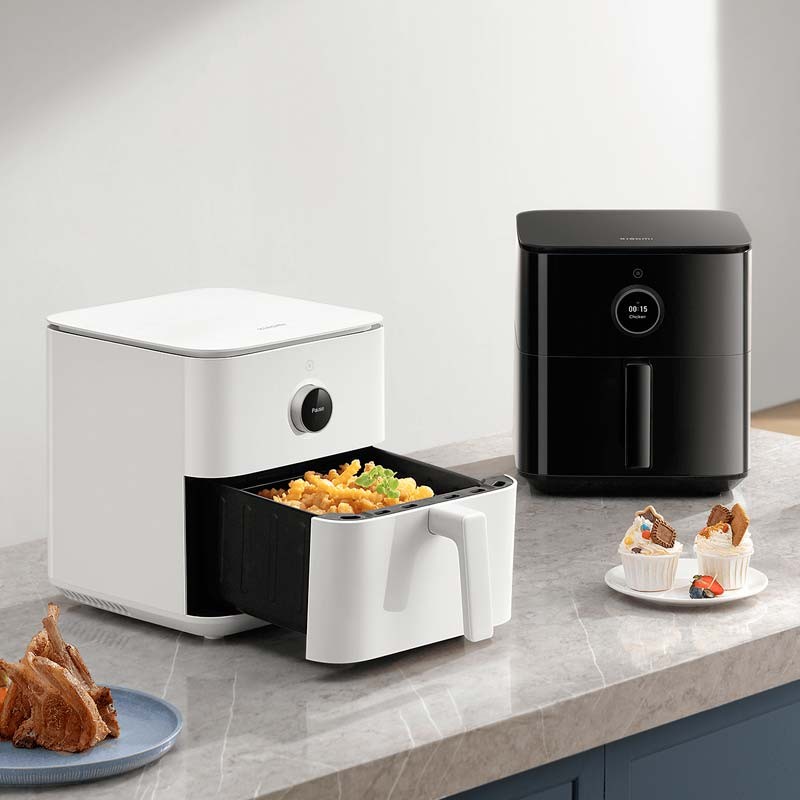 Fritadeira de Ar Xiaomi Smart Air Fryer 6.5L Preto e outras cores disponíveis