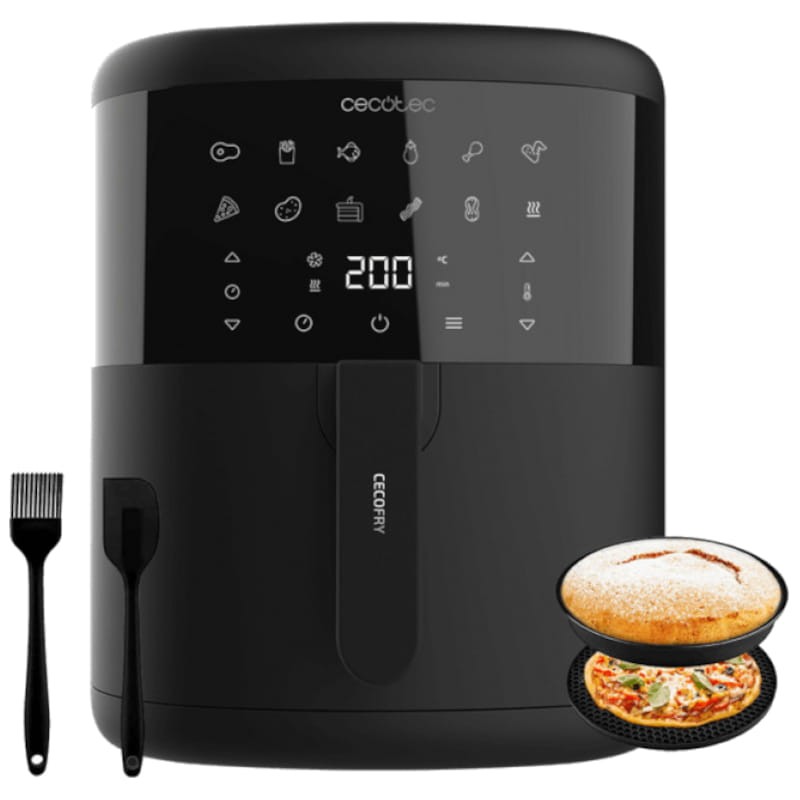 Cecotec Cecofry Bombastik 6000 Full 6 L 1700W Vista frontal da fritadeira