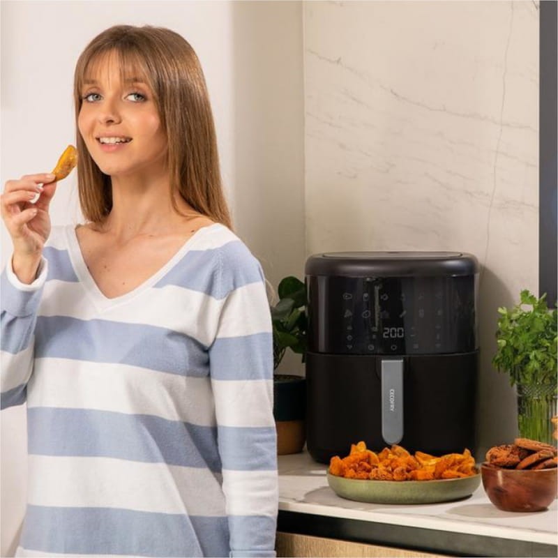 Fritadeira Cecotec Cecofry Bombastik 6000 Full 6 L 1700W - Temperatura Ajustável