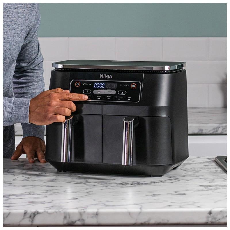Freidora de Aire Ninja Foodi Dual Zone AF300EU 7,6L - Panel de control