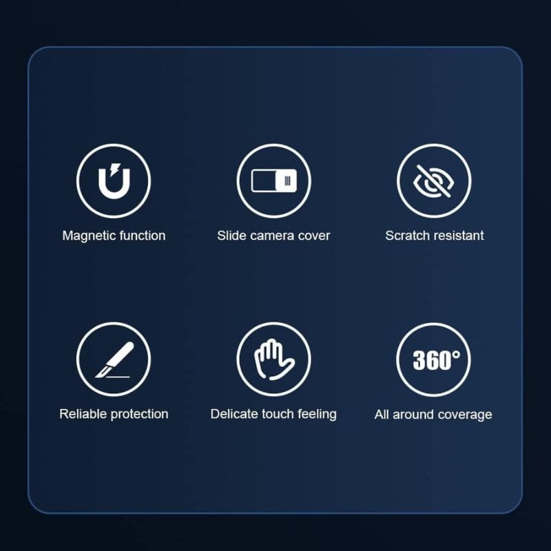 Capa CamShield Pro Magnética Preta para Apple iPhone 14 Pro características