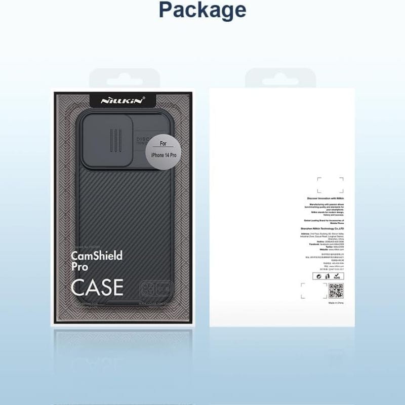 Capa CamShield Pro Magnética Preta para Apple iPhone 14 Pro conteúdo da embalagem