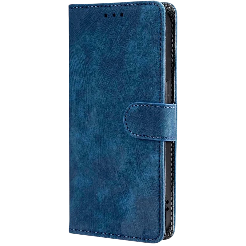 Étui bleu de type livre 360º Protection pour Xiaomi Redmi Note 13 4G