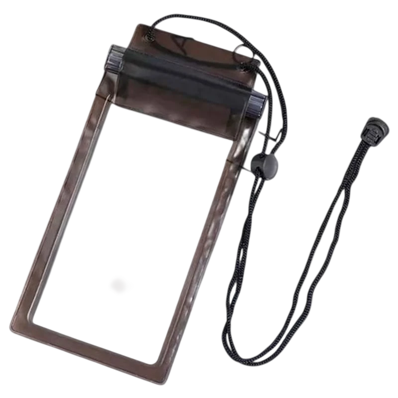 Funda Móvil Impermeable Acuática Colgante Universal Negro