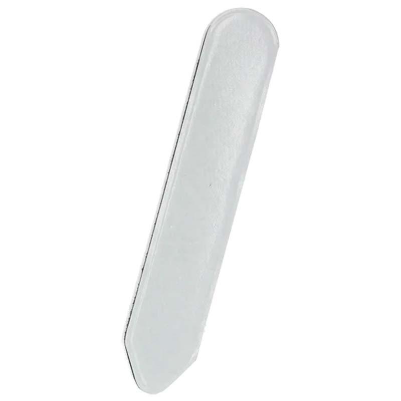 vista trasera de la Funda universal adhesiva azul con tacto suave para Stylus Pen