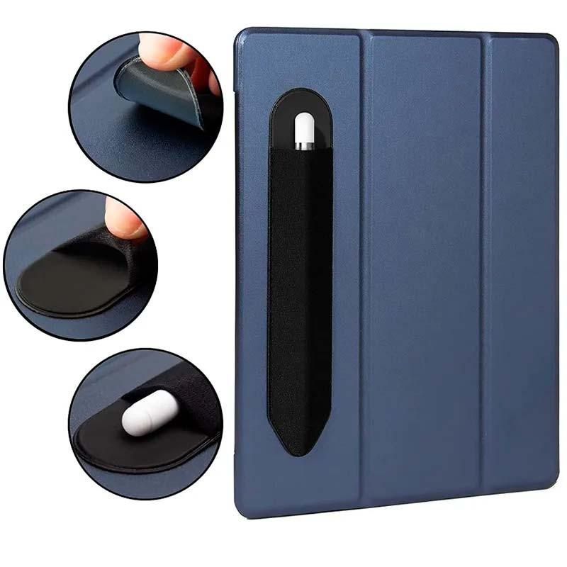 vista detallada de la Funda universal adhesiva azul con tacto suave para Stylus Pen