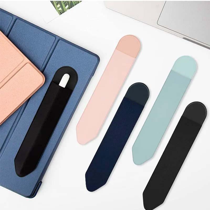 Funda universal adhesiva azul con tacto suave para Stylus Pen y otros colores disponibles