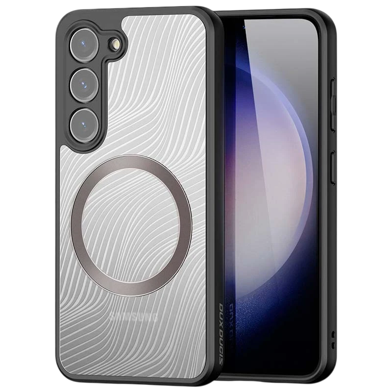 Funda rígida negra Magnetic Anti-Scratch Shell para Samsung Galaxy S23