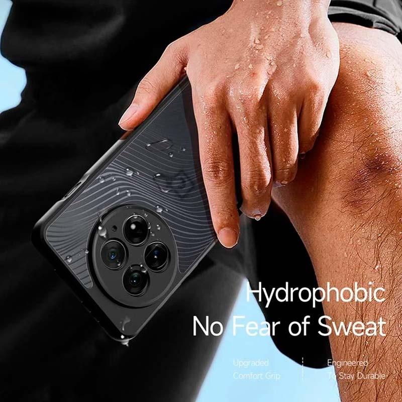 Funda rígida negra Anti-Scratch Shell para Samsung Galaxy S25 Ultra 5G - hidrofóbica