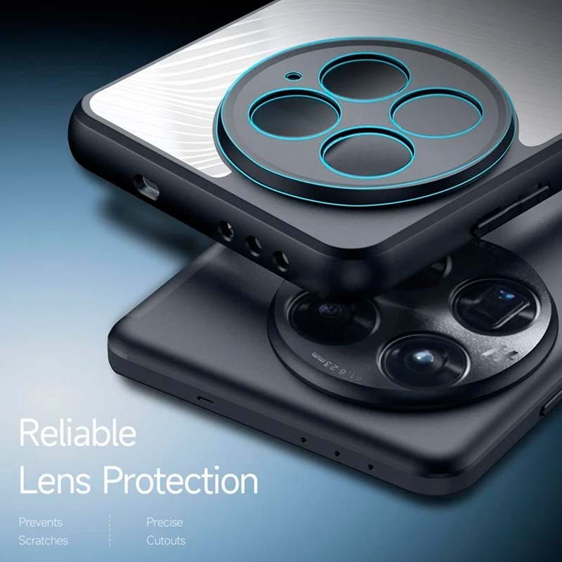 Funda rígida negra Anti-Scratch Shell para Samsung Galaxy S25 Ultra 5G - protección de cámara