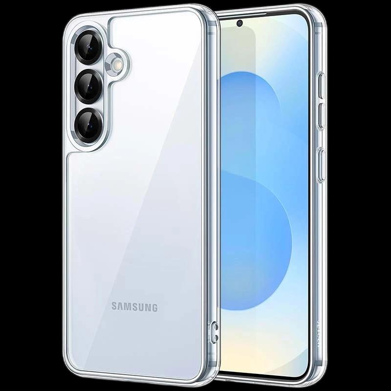 Funda Antigolpes Premium para Samsung Galaxy S25+ 5G Acrílico Anti-Amarillo Transparente