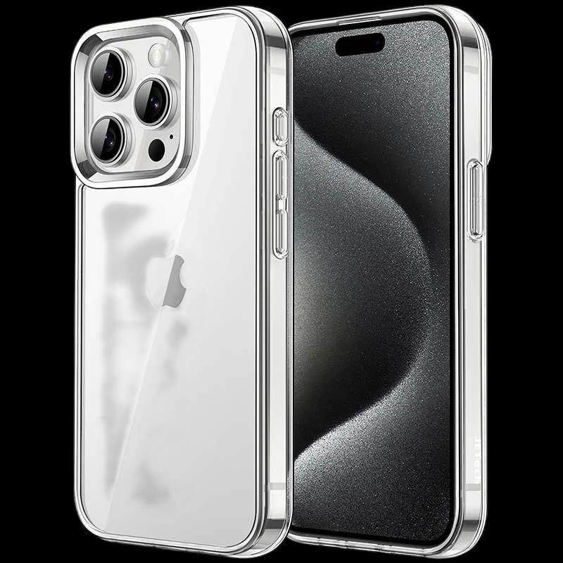 Capa Antichoques Premium para iPhone 16 Pro Max 6.9" Acrílico Anti-Amarelo Transparente