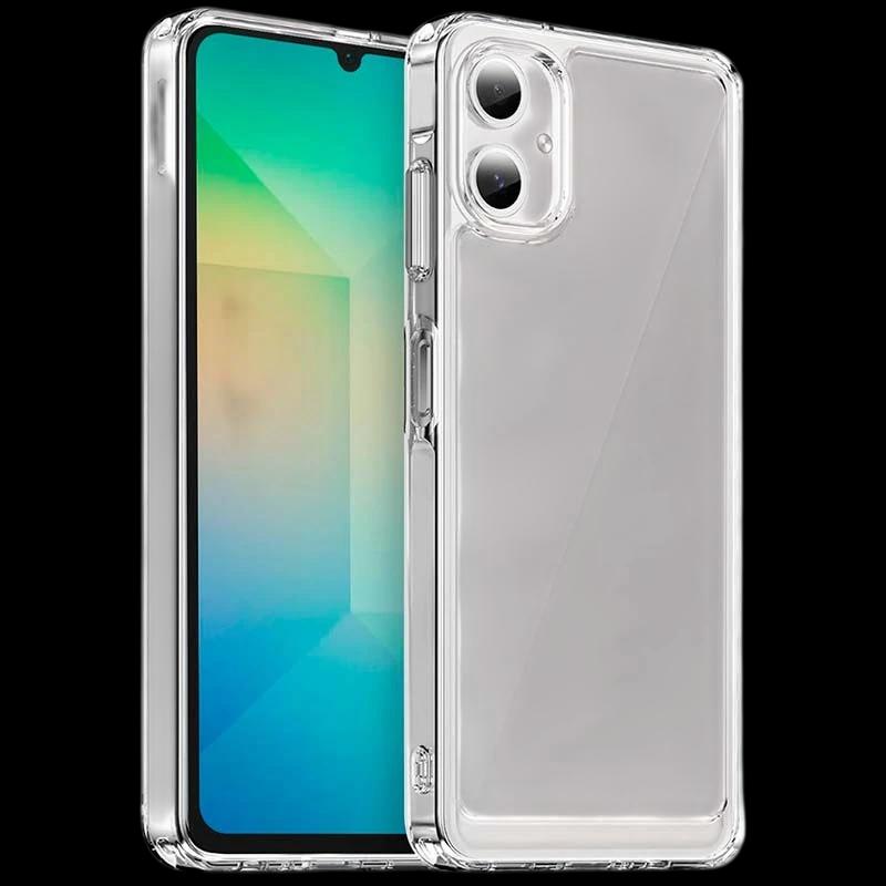 Funda Antigolpes Premium para Samsung Galaxy A06 4G Acrílico Anti-Amarillo Transparente