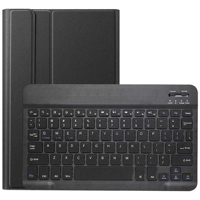 Funda con Teclado para Samsung Galaxy Tab S6 Lite P610/P615 en color negro