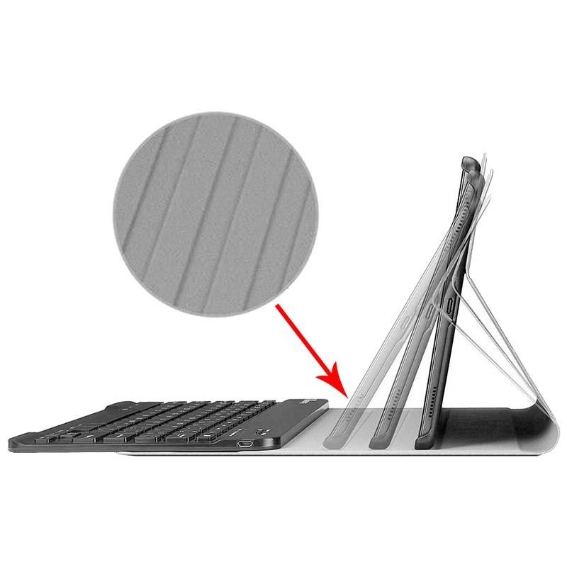 ángulos de soporte de la Funda con Teclado para Samsung Galaxy Tab S6 Lite P610/P615