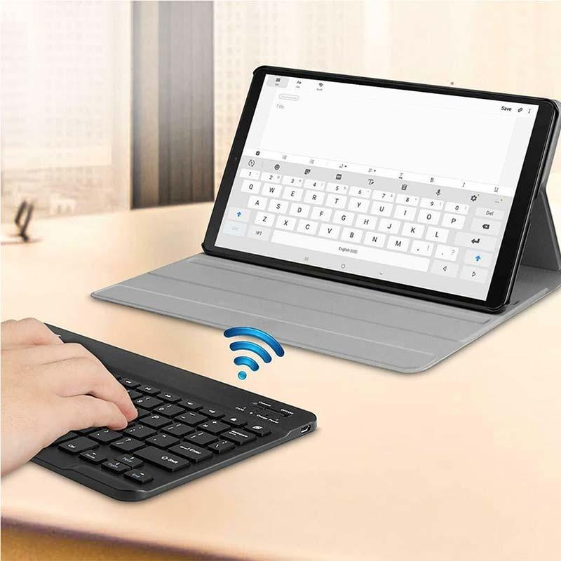 foto real de la Funda con Teclado para Samsung Galaxy Tab S6 Lite P610/P615