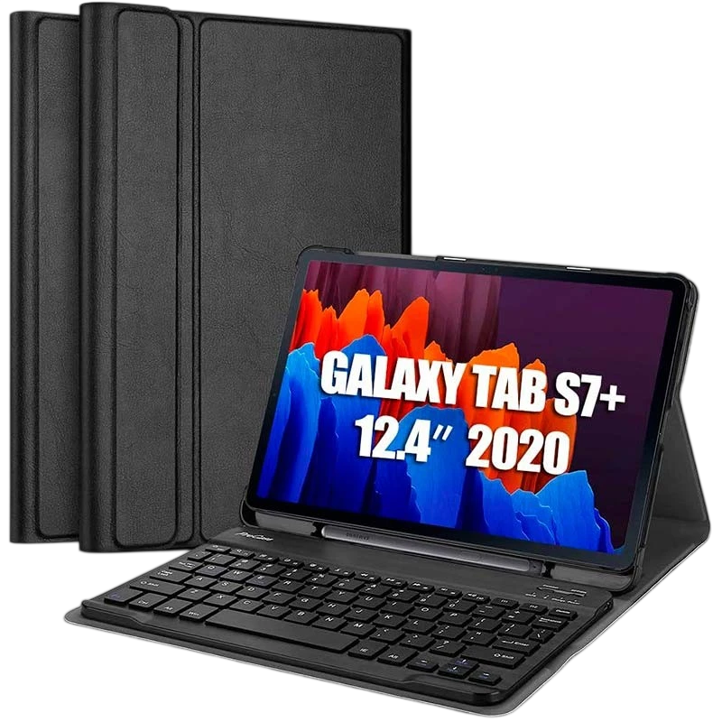 Funda con Teclado para Samsung Galaxy Tab S7 Plus T970