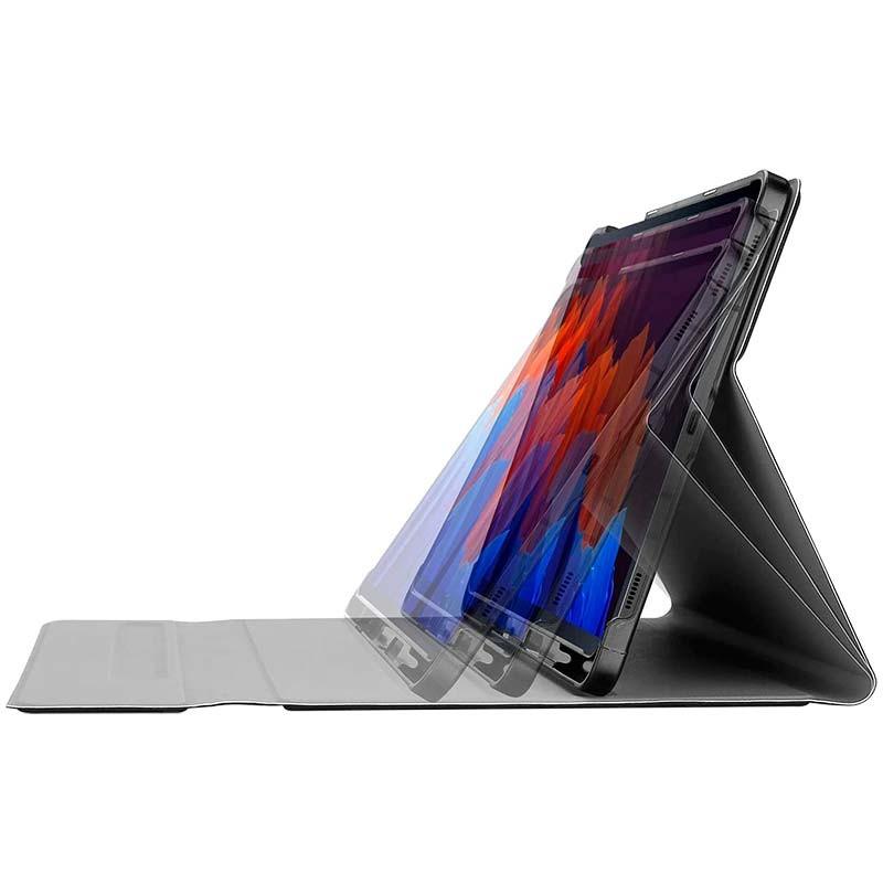 vista frontal y lateral de la Funda con Teclado para Samsung Galaxy Tab S7 Plus T970