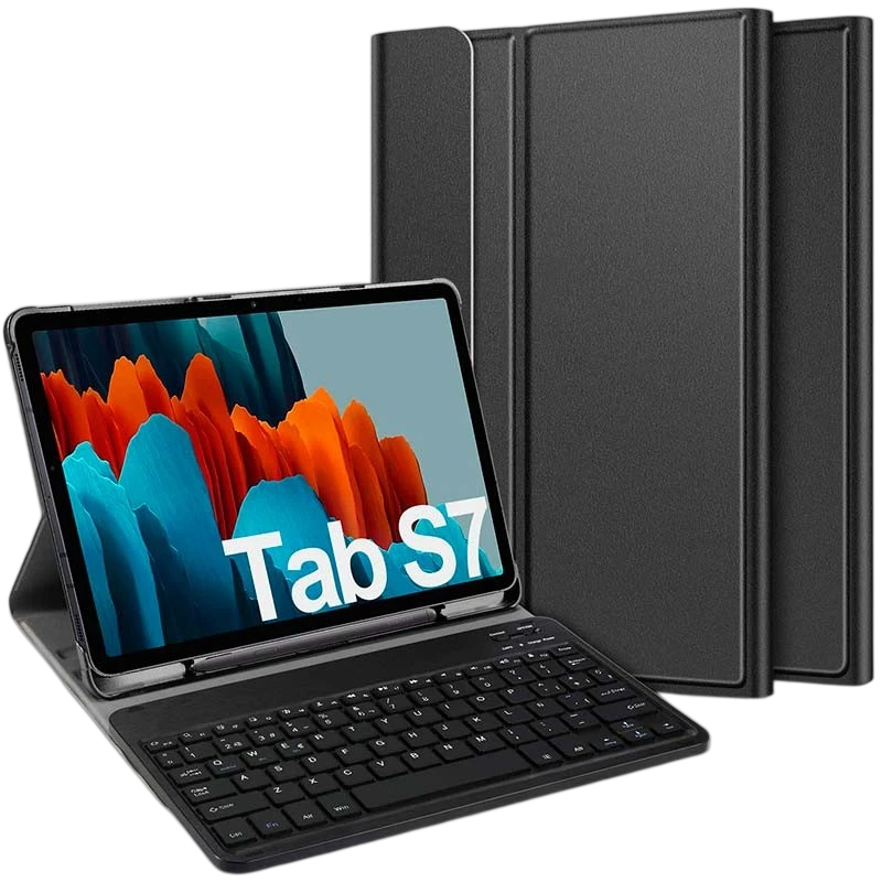 Capa com Teclado para Samsung Galaxy Tab S7 T870