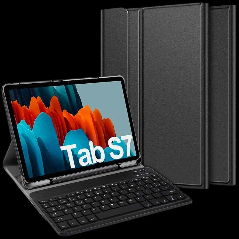 Capa com Teclado para Samsung Galaxy Tab S7 T870