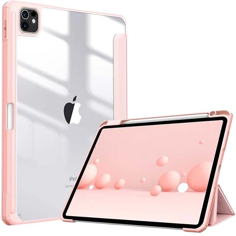 Funda Crystal Compatible Rosa para Apple iPad Pro 2024 11