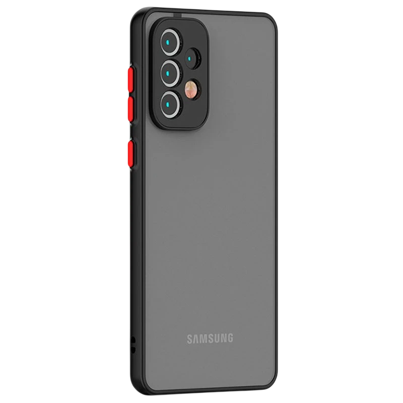 Capa Dual Mate Samsung Galaxy A13 A135 Preto+Vermelho