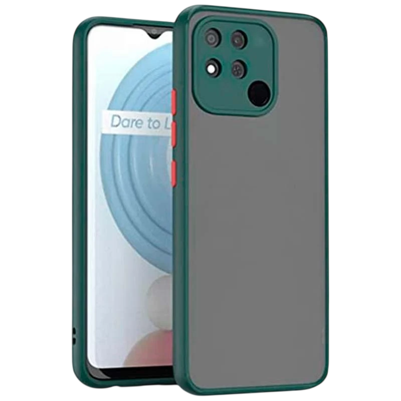 Capa Dual Mate Xiaomi Redmi 10A Verde+Laranja