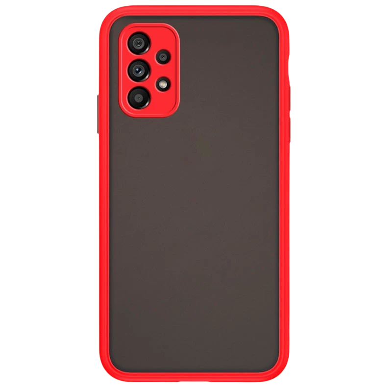 Capa Dual Mate Samsung Galaxy A53 5G Vermelho+Preto