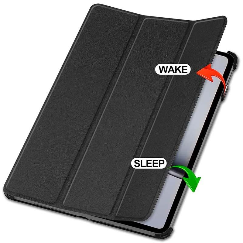 tapa frontal de la Funda Compatible negra para Oneplus Pad 2