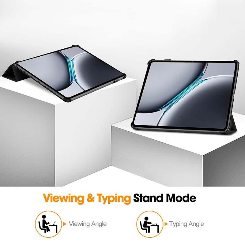 modo soporte de la Funda Compatible negra para Oneplus Pad 2
