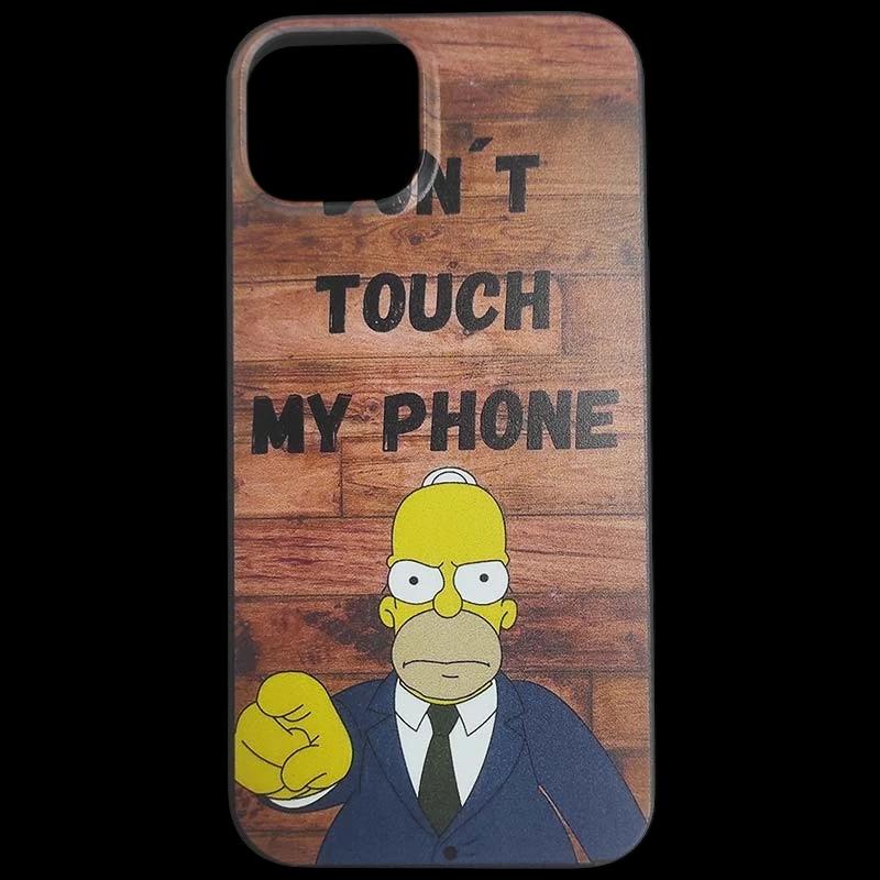 Capa de silicone iPhone 13 Homer