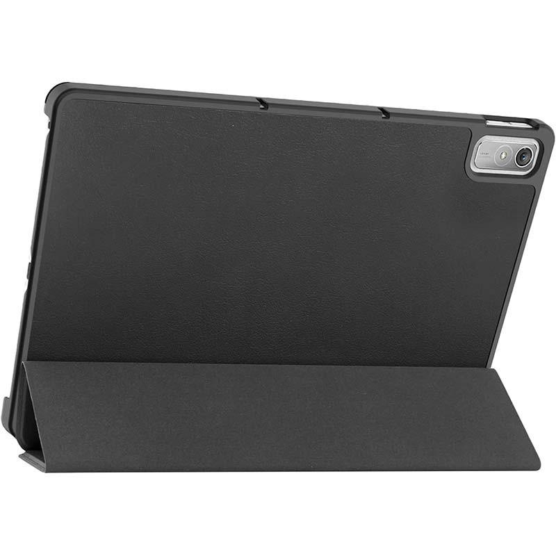 vista trasera de la Funda Compatible negra para Lenovo Tab P11 (2nd Gen)