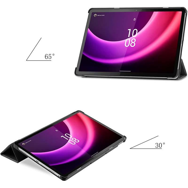 modo soporte de la Funda Compatible negra para Lenovo Tab P11 (2nd Gen)