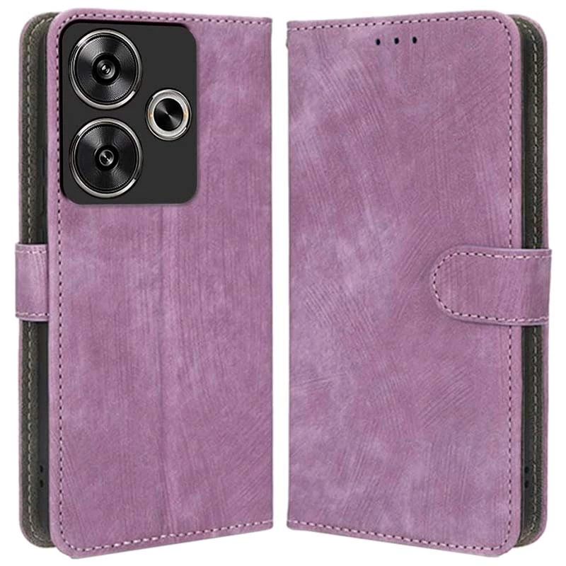 Funda púrpura 360º Protection tipo libro para Xiaomi Poco F6 5G