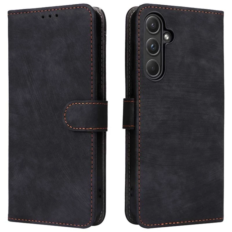 Funda negra 360º Protection tipo libro para Samsung Galaxy S24 5G