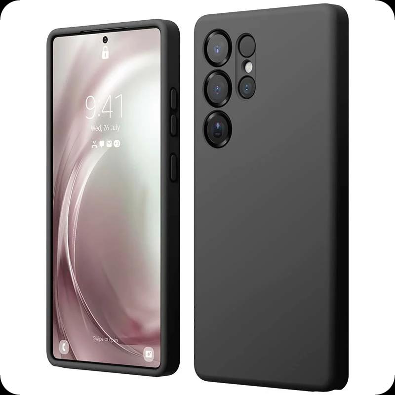 Funda Samsung Galaxy S25 Ultra 5G Square Liquid Premium Negro