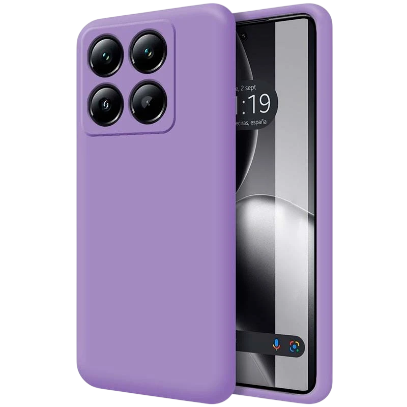 Coque Xiaomi 15 5G Square Liquid Premium Lavande