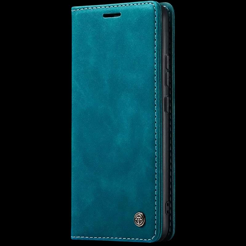 Funda azul Magnetic Wallet tipo libro para Xiaomi 13T