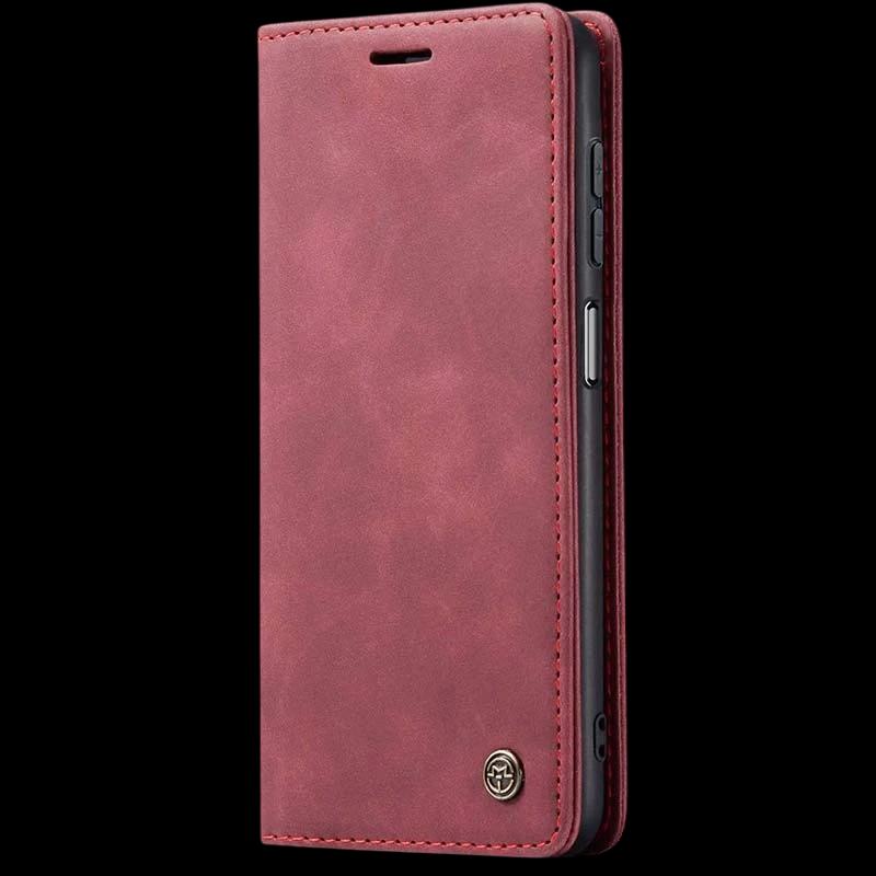 Étui bordeaux de type livre Magnetic Wallet pour Xiaomi 13T
