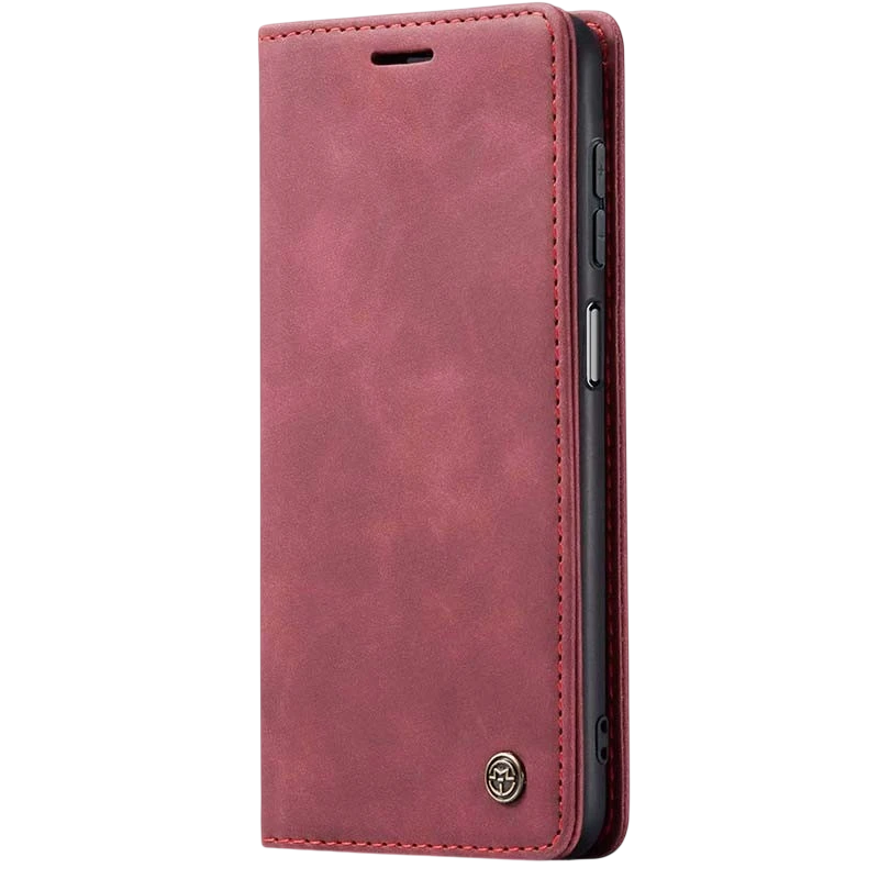 Étui bordeaux de type livre Magnetic Wallet pour Xiaomi Redmi Note 13 Pro+ 5G