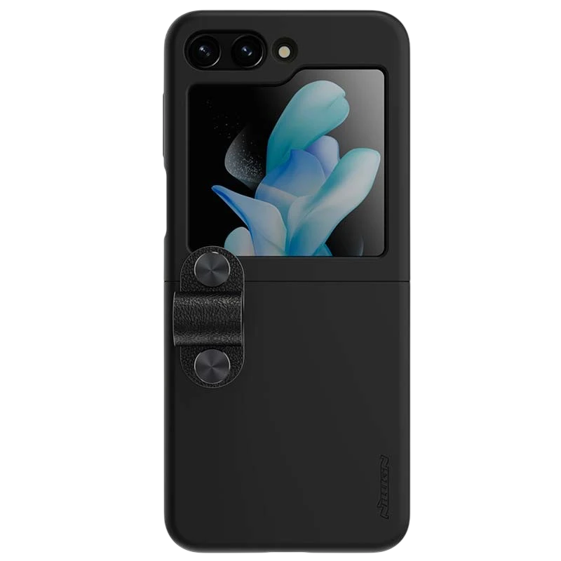 Funda de silicona Flex Flip negra de Nillkin para Samsung Galaxy Z Flip5