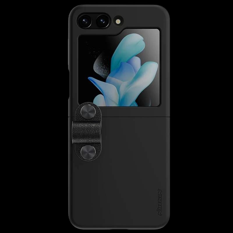 Funda de silicona Flex Flip negra de Nillkin para Samsung Galaxy Z Flip5