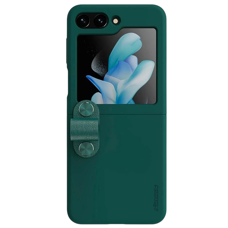 Coque en silicone Flex Flip vert de Nillkin pour Samsung Galaxy Z Flip5