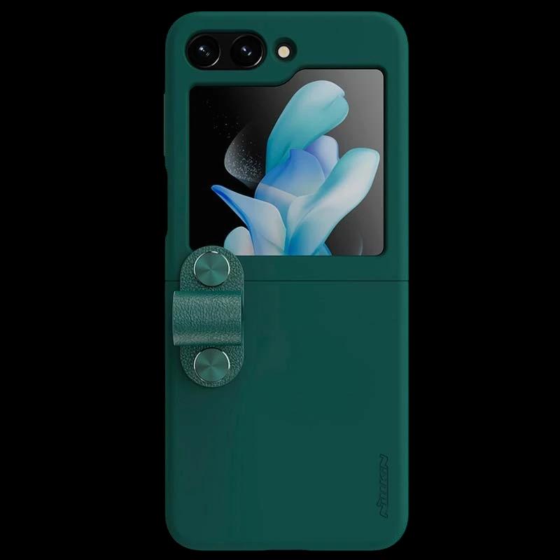 Capa de silicone Flex Flip verde de Nillkin pour Samsung Galaxy Z Flip5